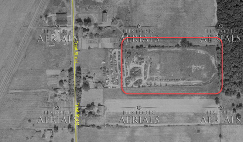 Maple City Speedway - 1954 Aerial